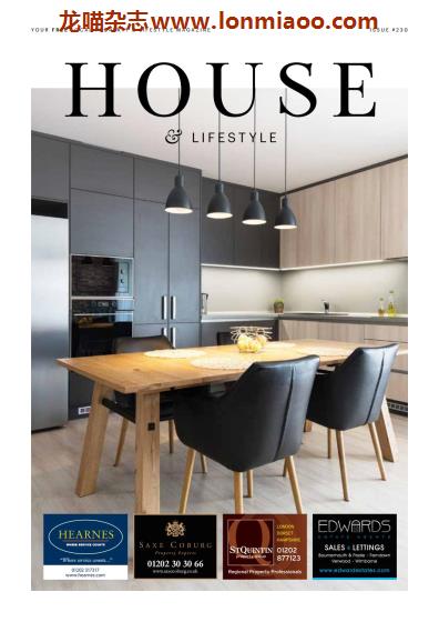 [英国版]House & Lifestyle 本土生活室内设计杂志 2021年7月刊 Issue 230